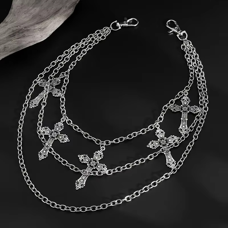 Women'S Jeans Accessories Chain - Cadena de Pantalones de Metal Estilo