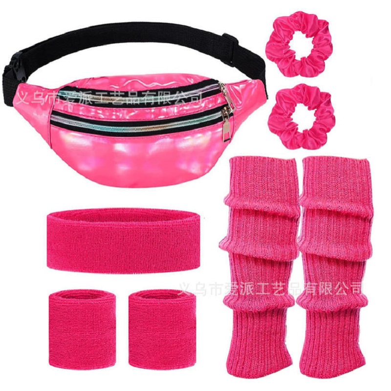 Women'S Accessories In The 80S - Conjunto de accesorios de cosplay para