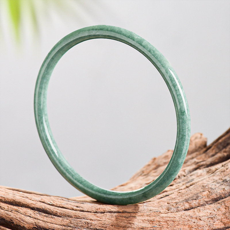 Women Accessories Bracelet - Pulsera de Jadeíta Birmana Natural, Brazalete