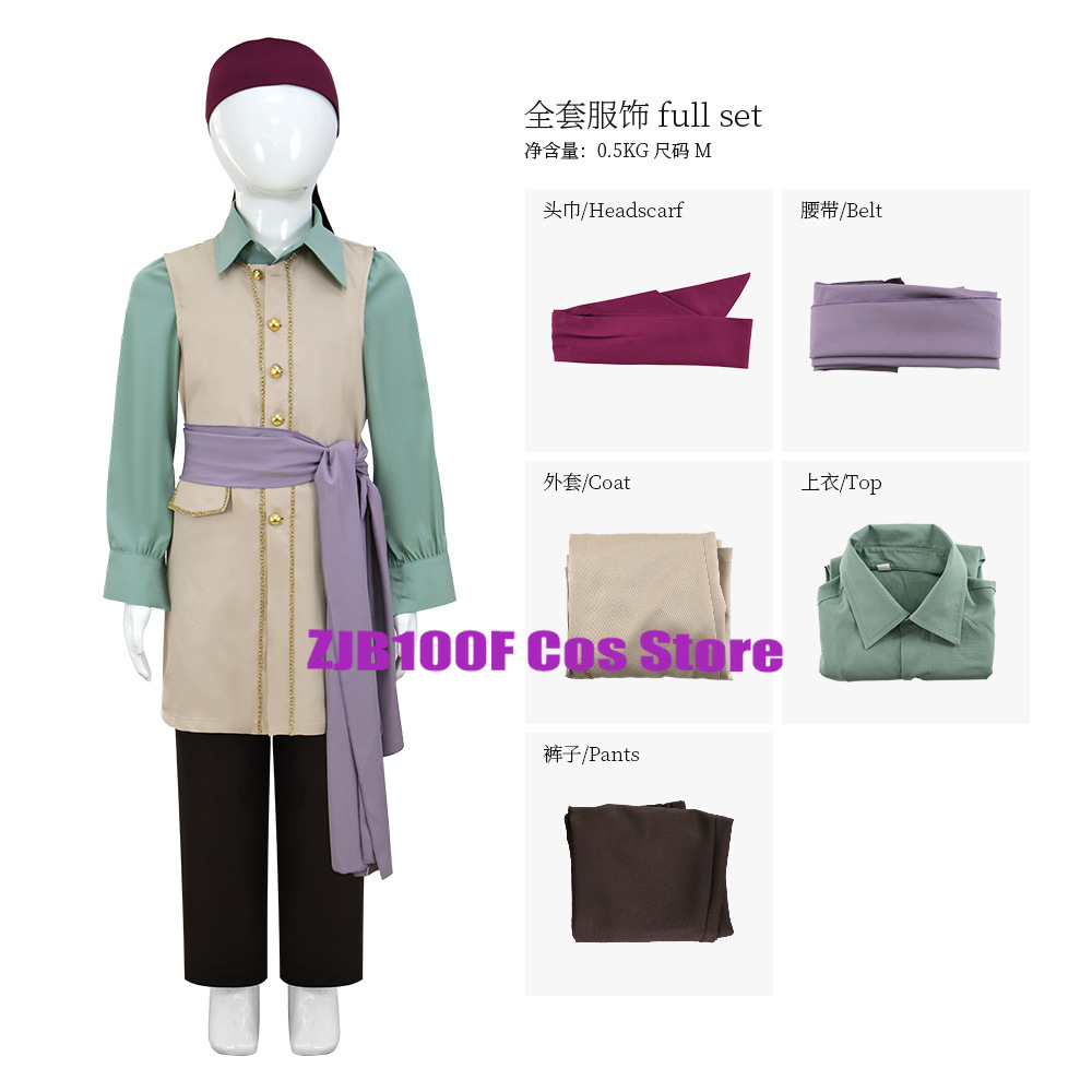 Women'S Accessories Clothing - Disfraz de Anime del Capitán Clark,