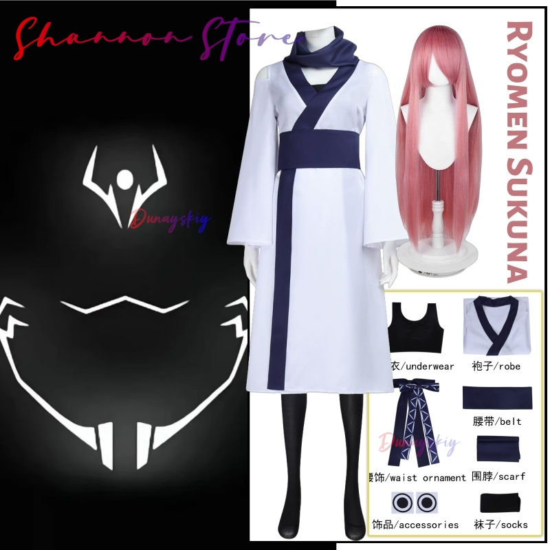 Women'S Accessories Clothing - Ryomen Sukuna Cosplay ssississi 상s Trajes