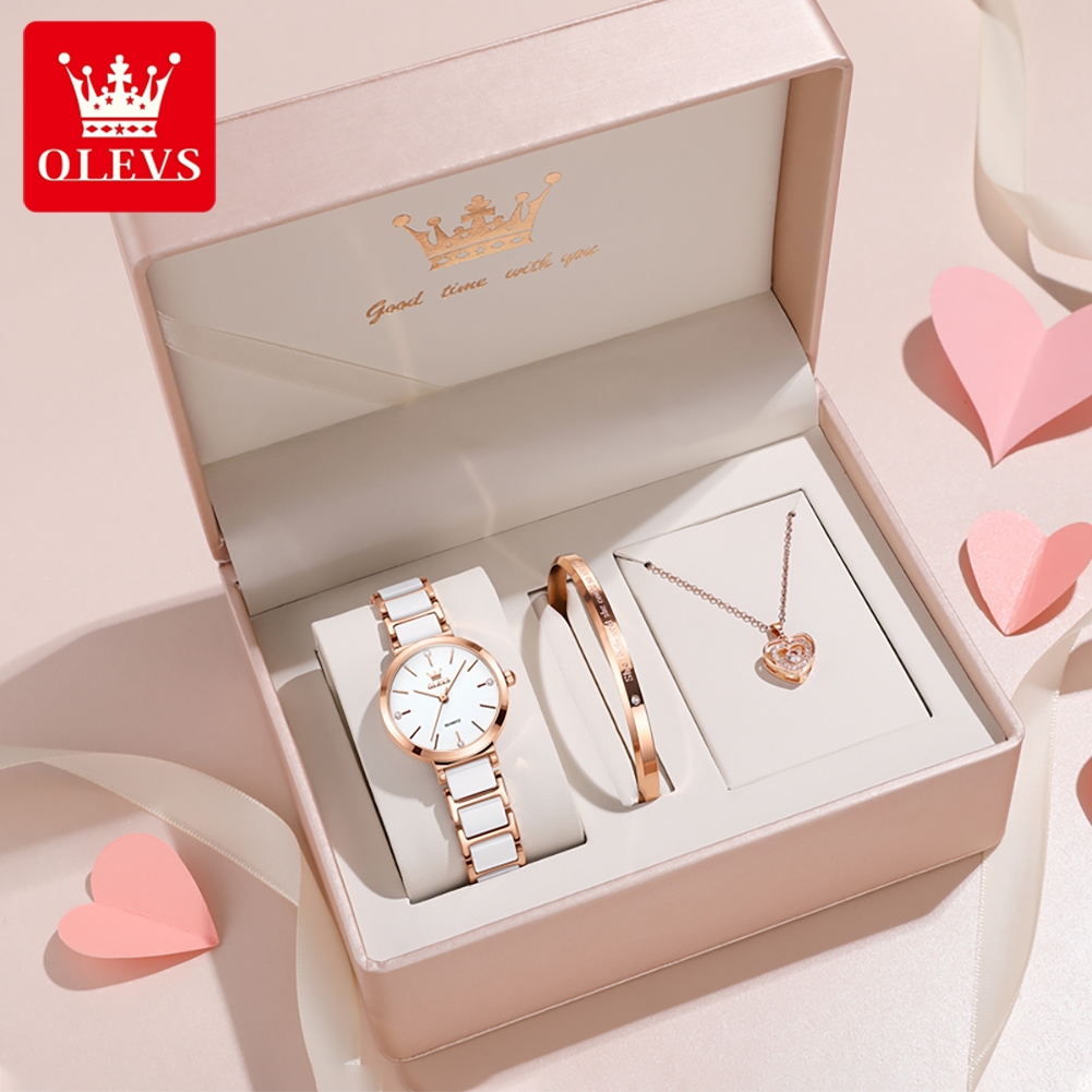 Women Accessories Bracelet - OLEVS Reloj de mujer 5877 Reloj