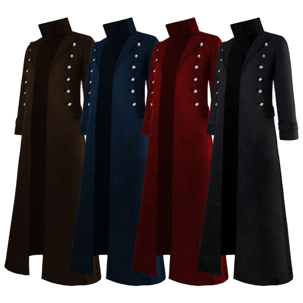 Women'S Accessories Louis Vuitton - Abrigo Vintage Steampunk para hombre, chaqueta