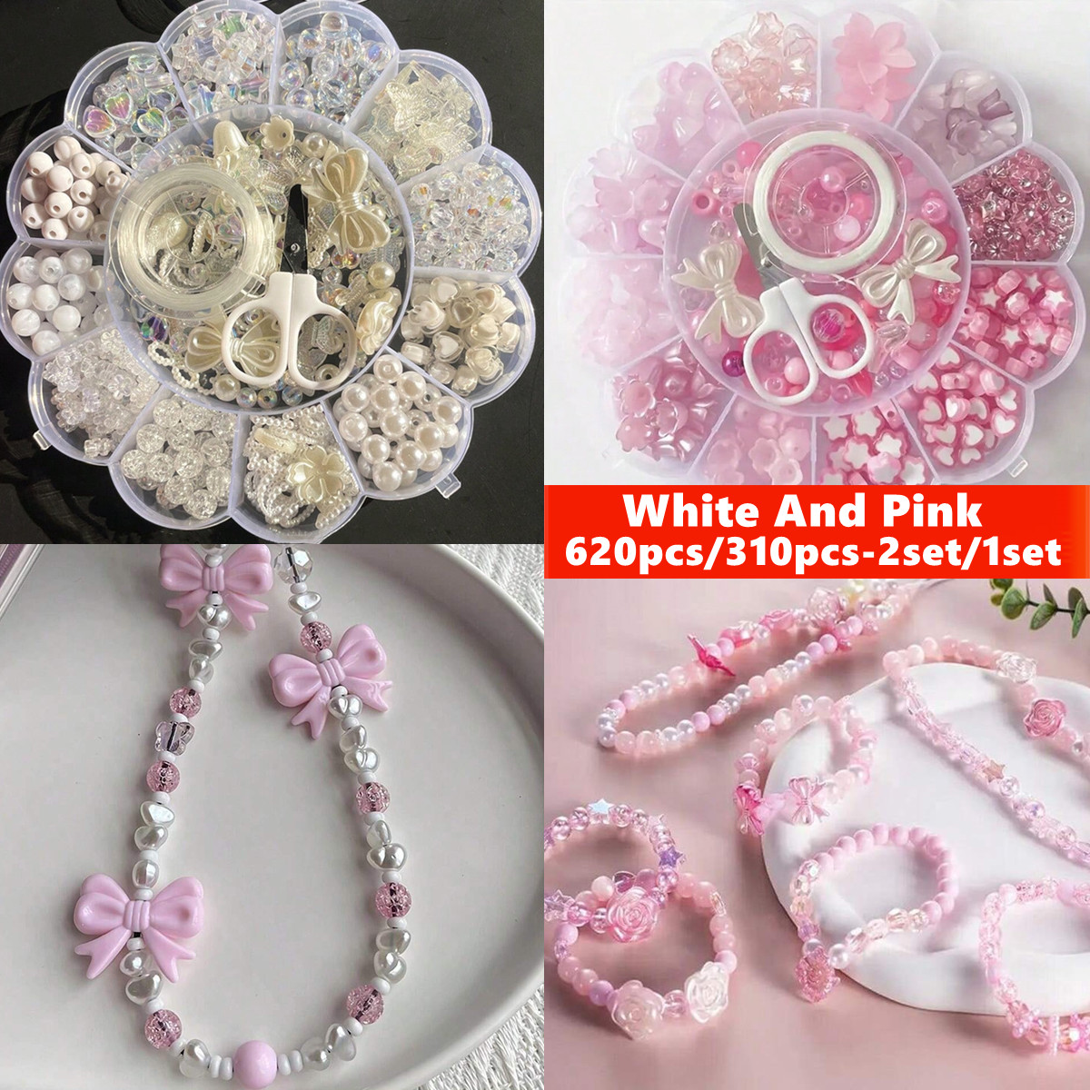 Women Accessories Bracelet - 2 Sets/1 Set de Cuentas Sueltas