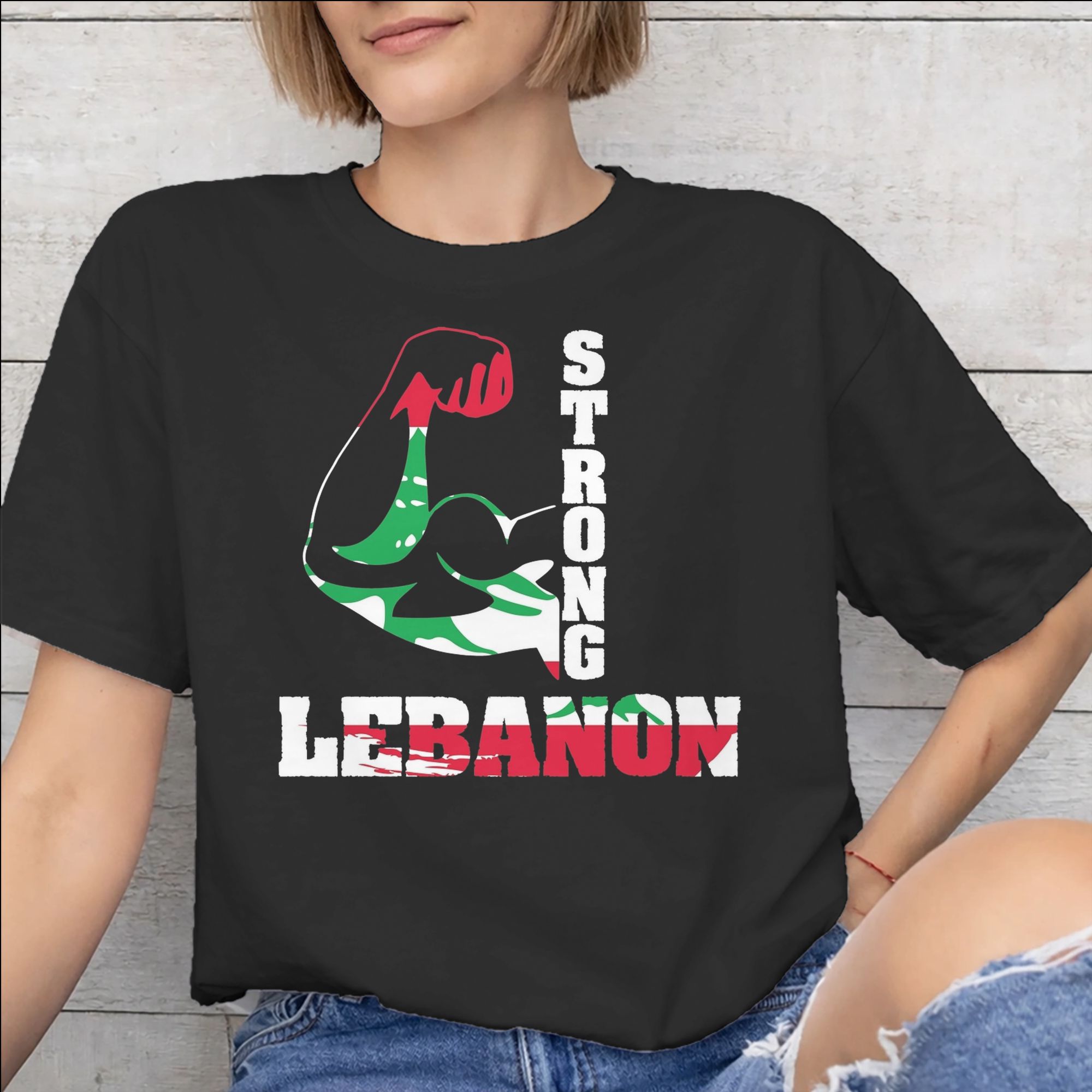 Women Accessories Lebanon - Camiseta con estampado gráfico de la