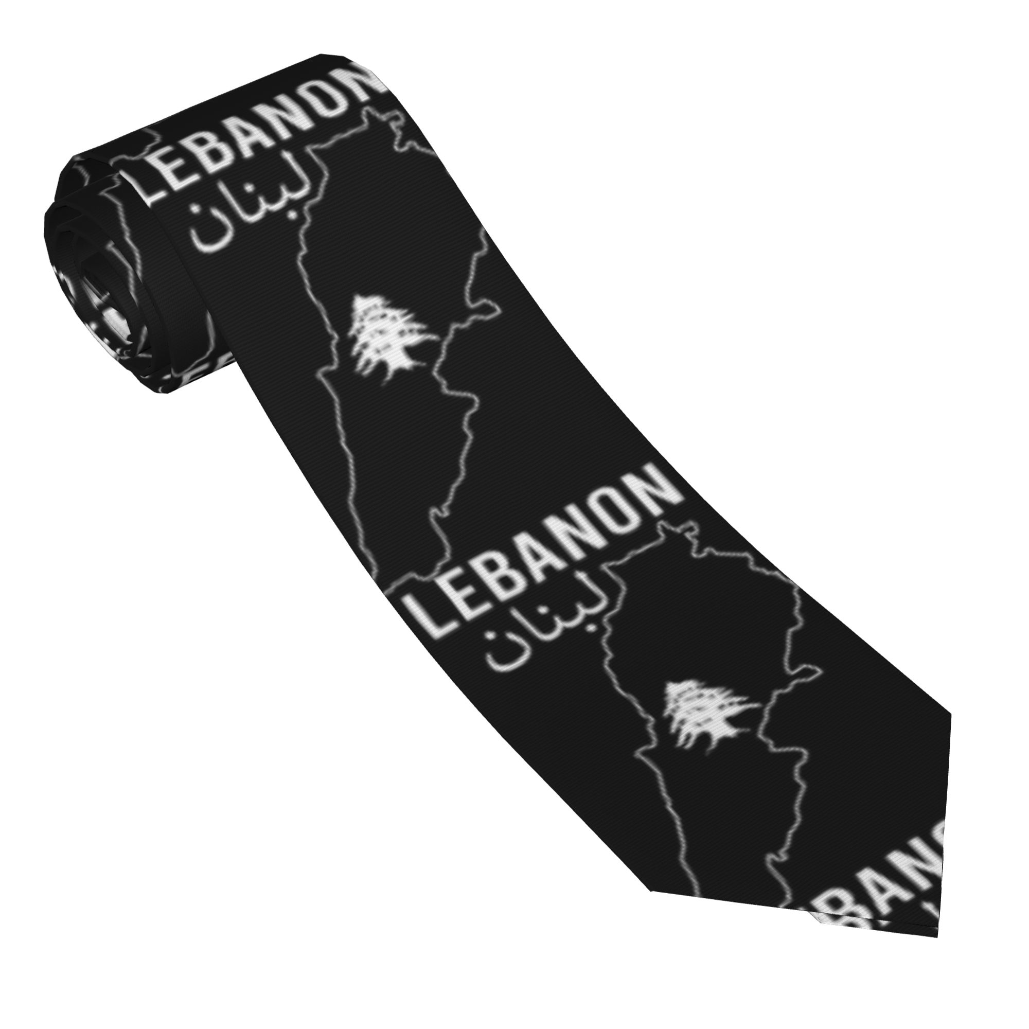 Women Accessories Lebanon - Corbata con Mapa de la Bandera
