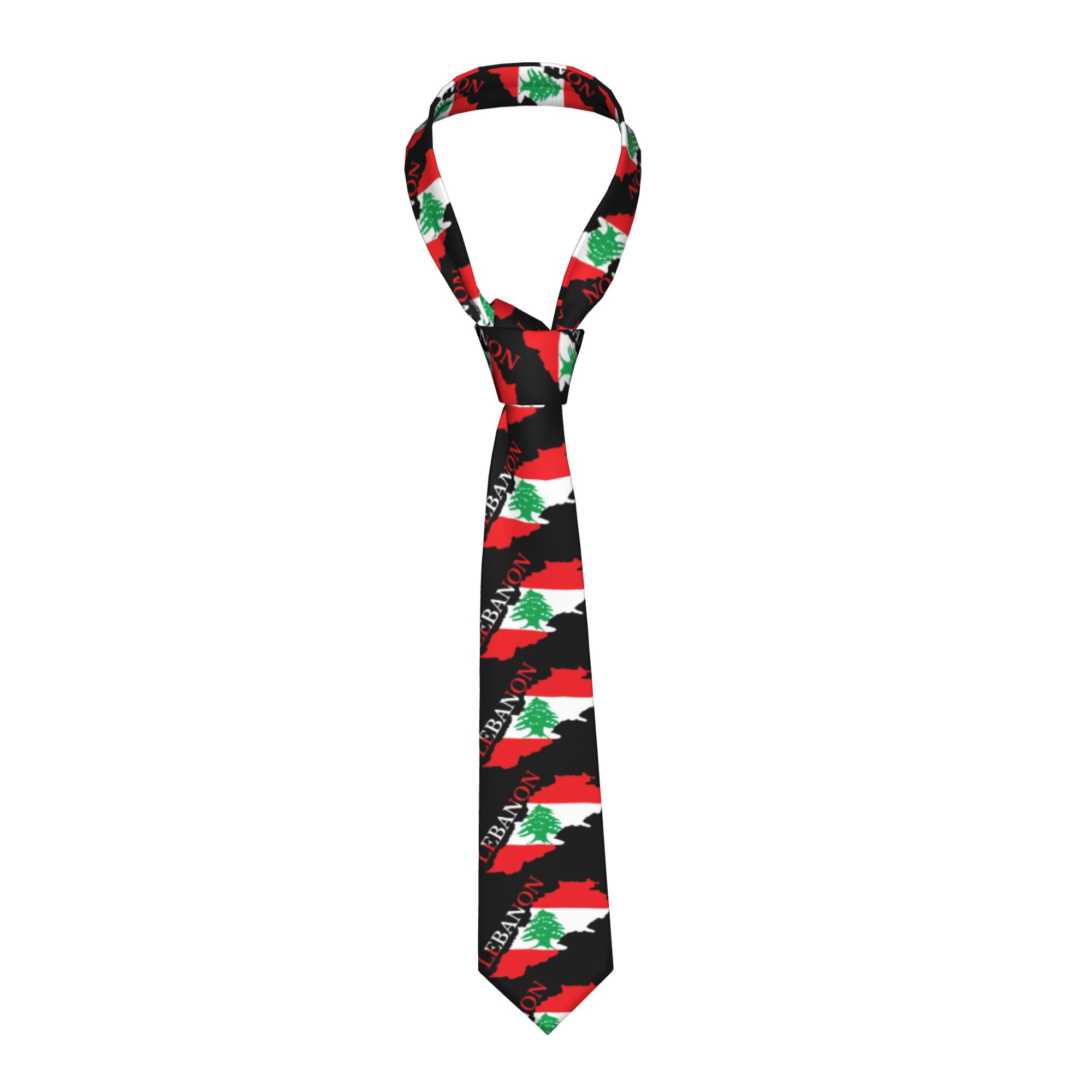 Women Accessories Lebanon - Corbata con mapa de la bandera