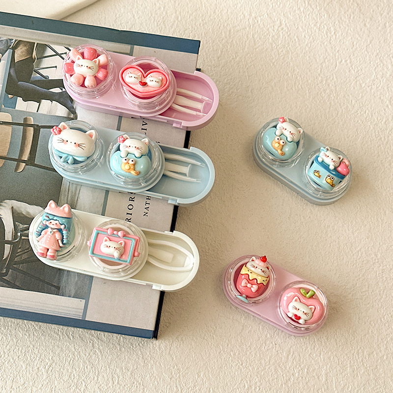 Estuche para lentes de contact - Women Accessories Drawer reseña y precio