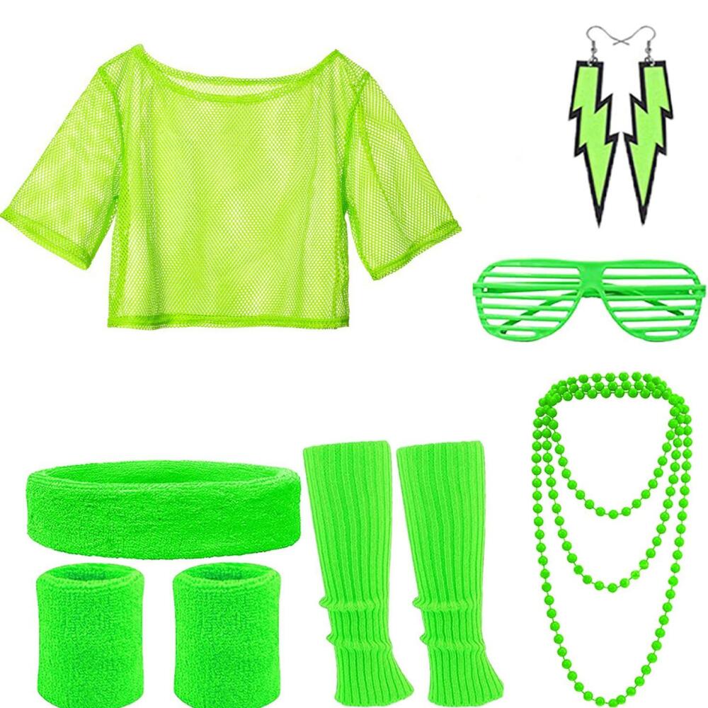 Conjunto de Disfraz de Fiesta  - Women'S Accessories In The 80S reseña y precio