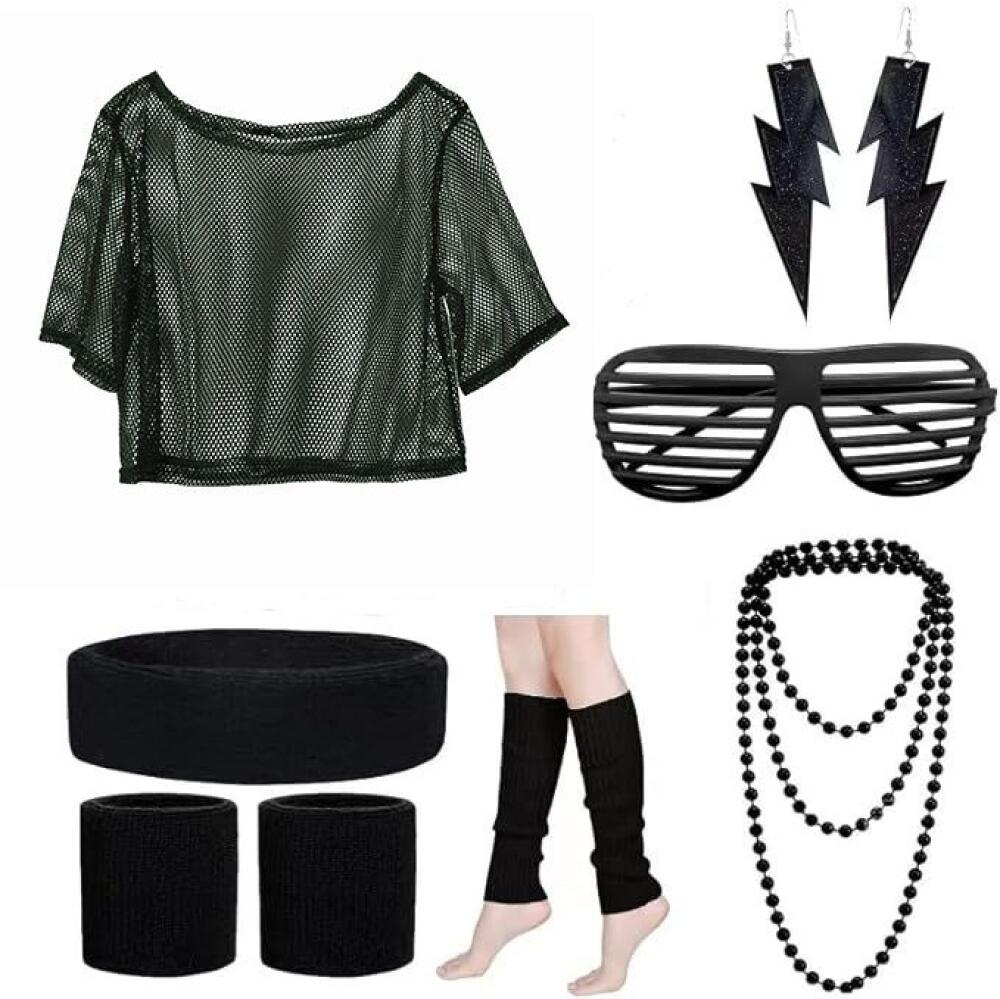 Conjunto de Disfraz de Fiesta  - Women'S Accessories In The 80S reseña y precio