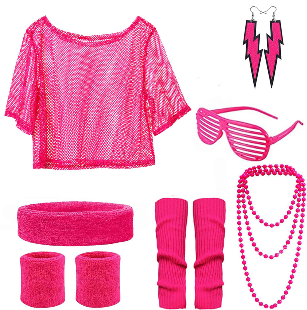 Conjunto de Disfraz de Fiesta  - Women'S Accessories In The 80S reseña y precio