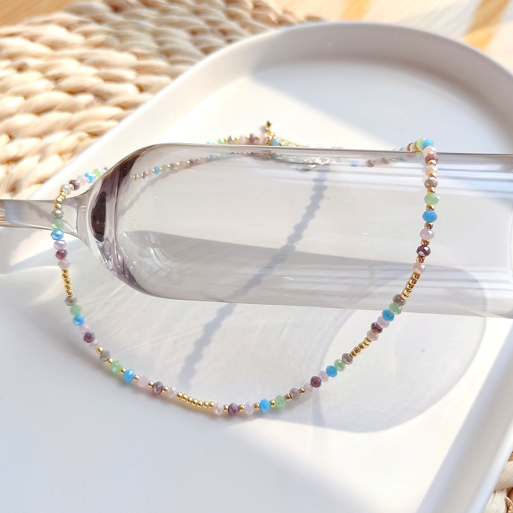 KKBEAD-collar de cristal color - Women'S Accessories Wholesale Suppliers reseña y precio