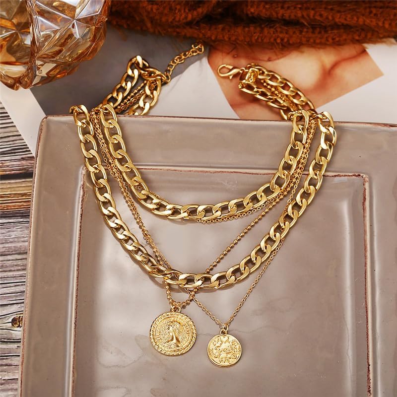 Collar de pirata de oro en cap - Women'S Accessories In The 80S reseña y precio