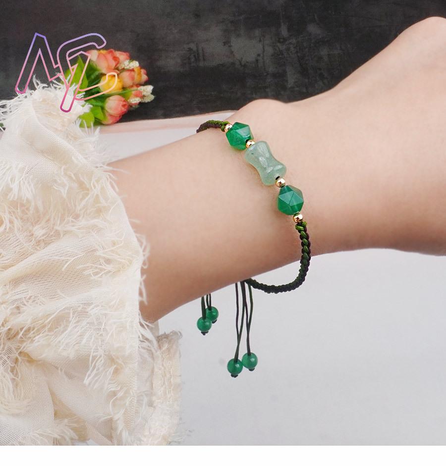 Pulseras de cuentas de Jade Na - Women Accessories Bracelet reseña y precio