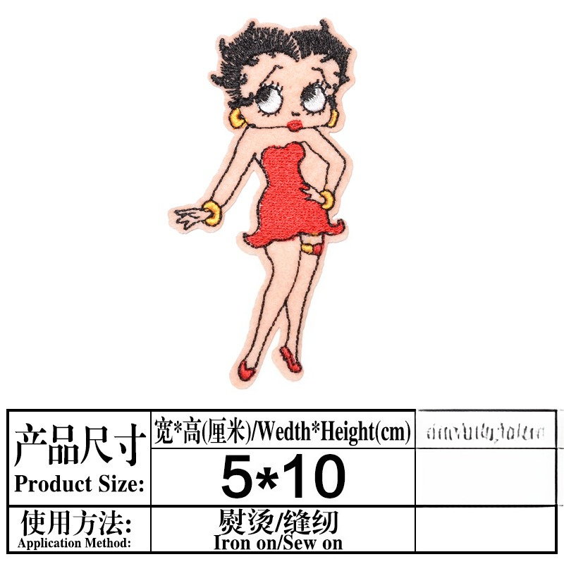 Parche de Betty Boop con estam - Women'S Accessories Clothing reseña y precio