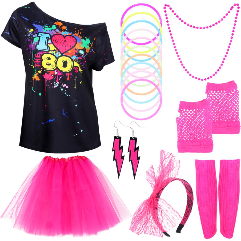 Conjunto de traje de fiesta Re - Women'S Accessories In The 80S reseña y precio