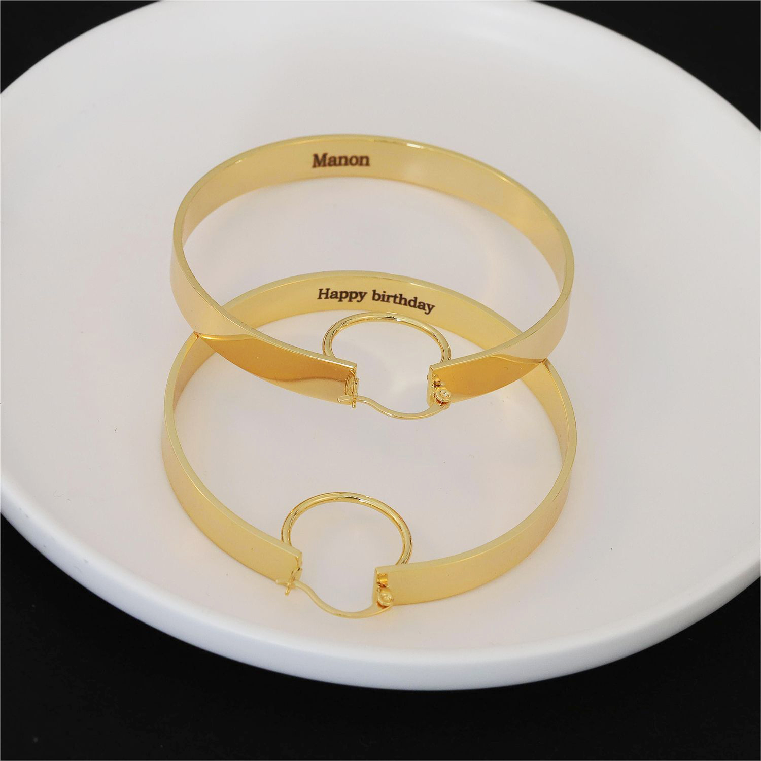 Pendientes de aro personalizad - Women Accessories Name reseña y precio