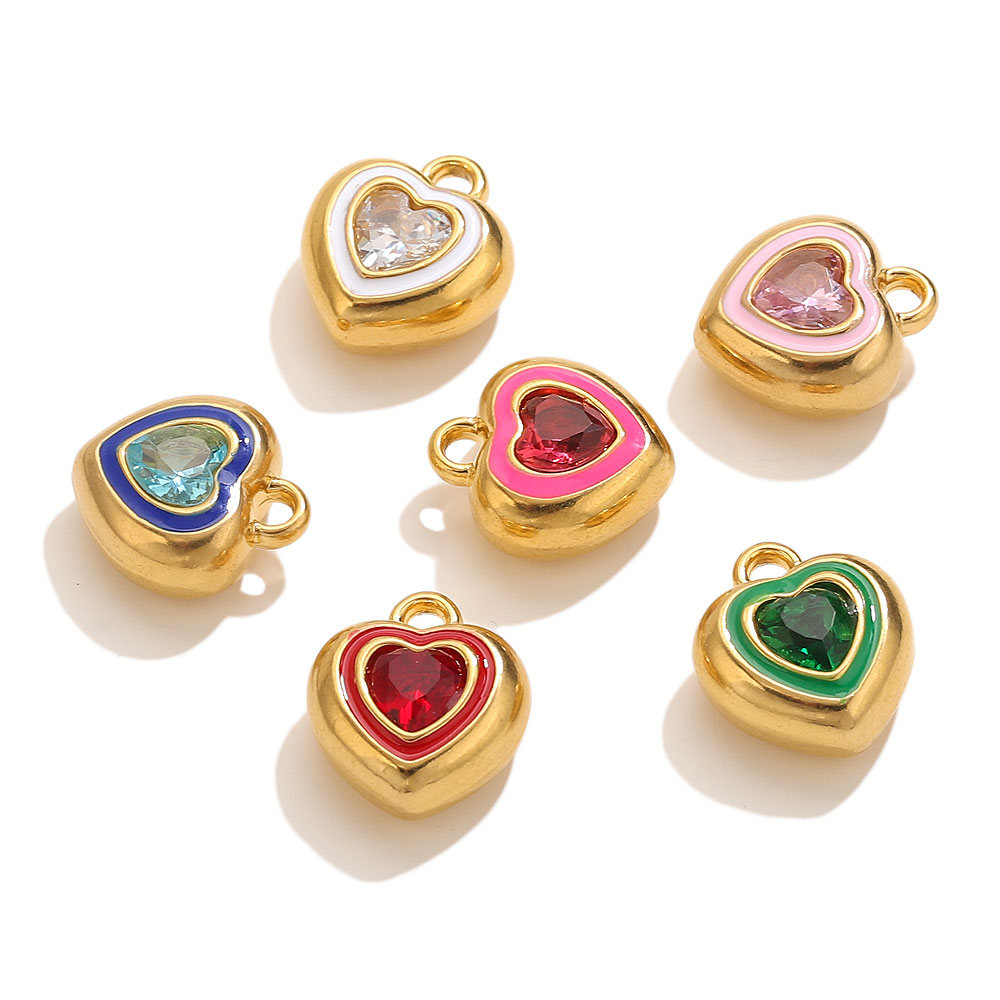Abalorios de corazón esmaltado - Women Accessories Bracelet reseña y precio