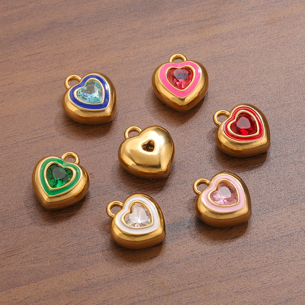 Abalorios de corazón esmaltado - Women Accessories Bracelet reseña y precio