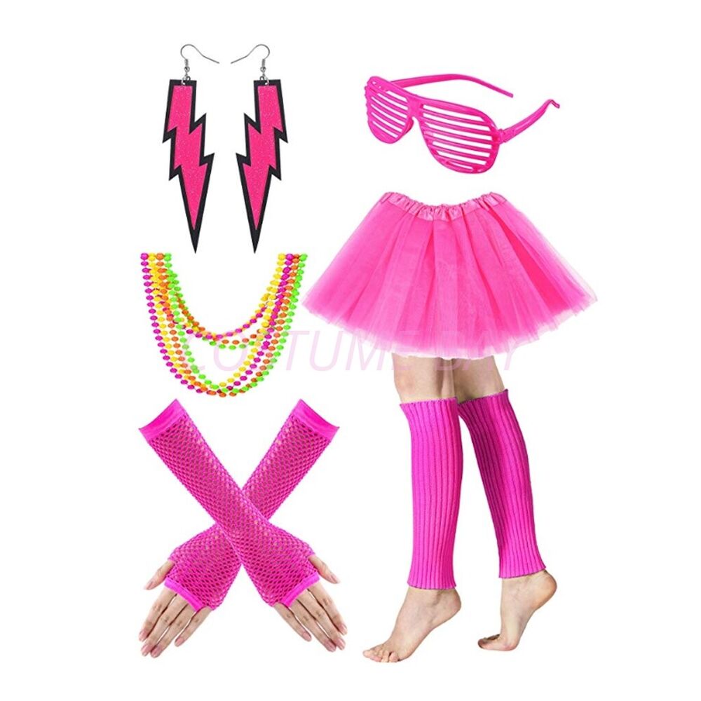 PESENAR Falda Tutú Neón de los - Women'S Accessories In The 80S reseña y precio