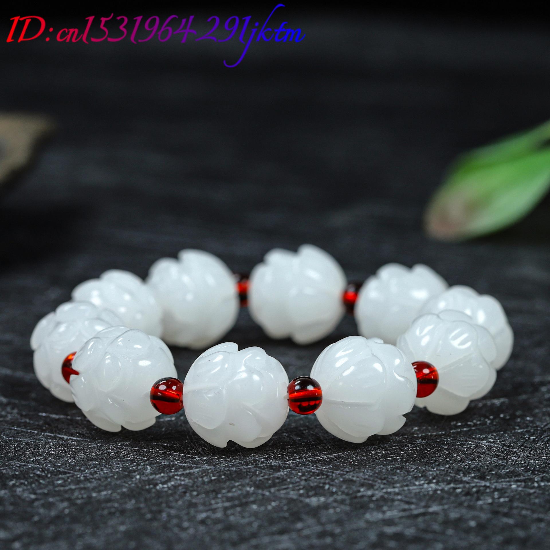 Brazalete de Jade Blanco Autén - Women Accessories Bracelet reseña y precio