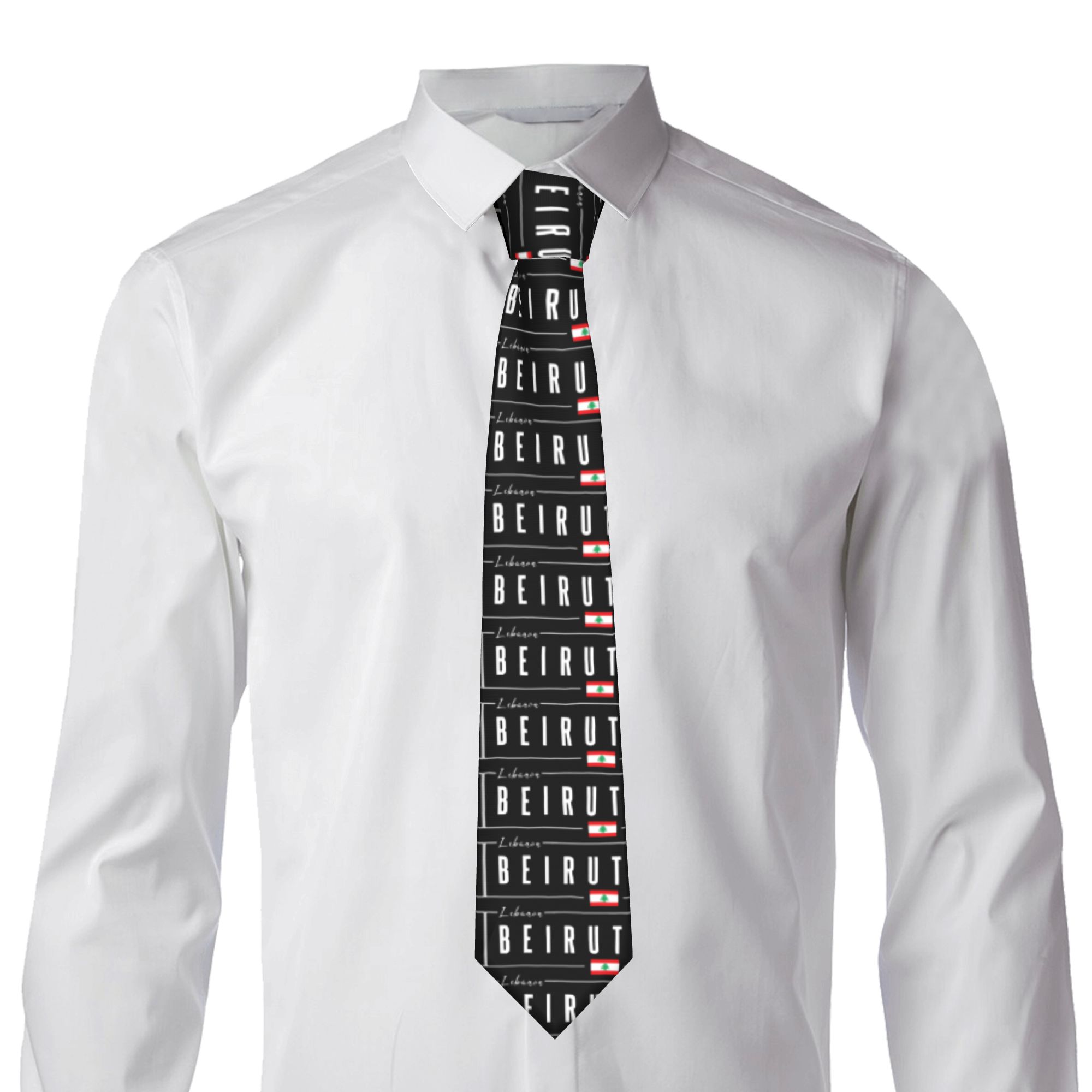 Corbata con la bandera de Beir - Women Accessories Lebanon reseña y precio