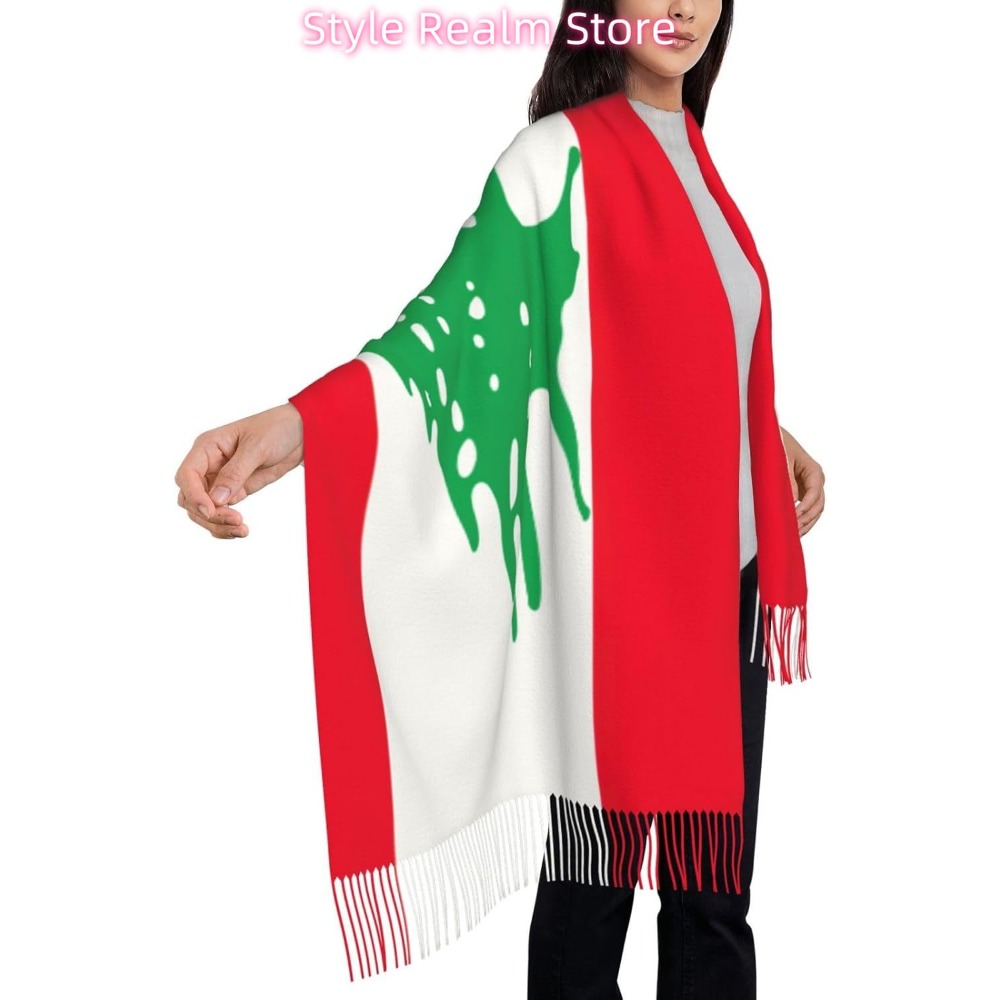 Bufanda de poliéster con estam - Women Accessories Lebanon reseña y precio