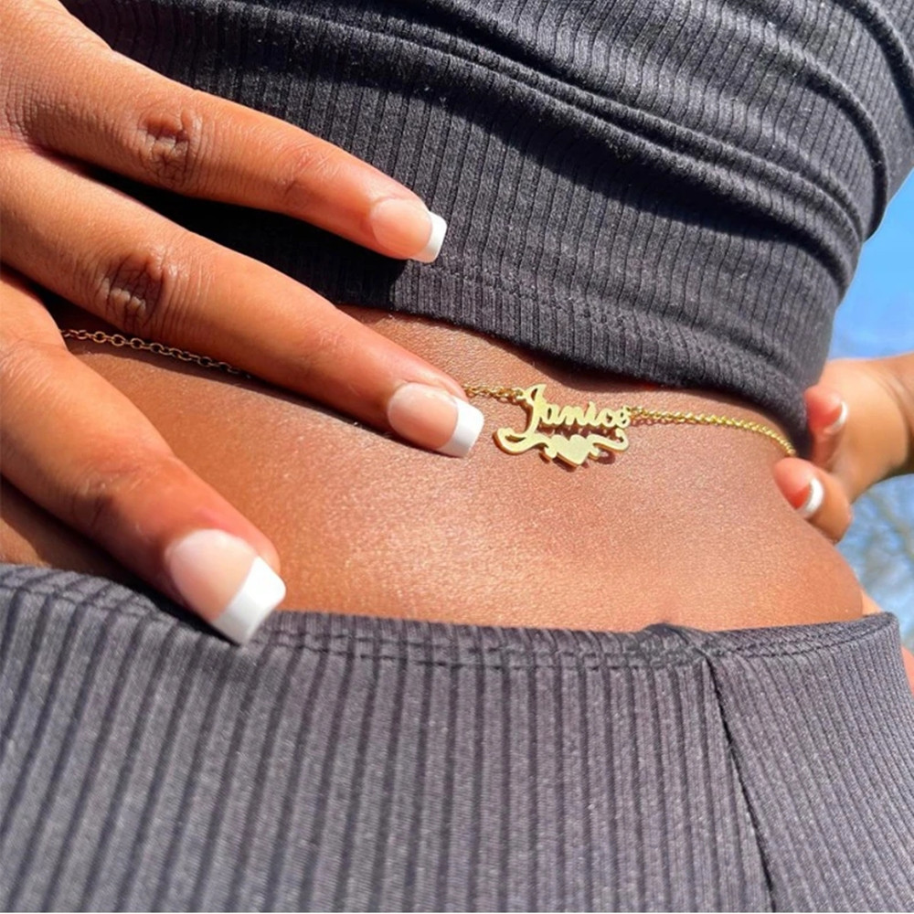Cadena de vientre de playa par - Women Accessories Name reseña y precio