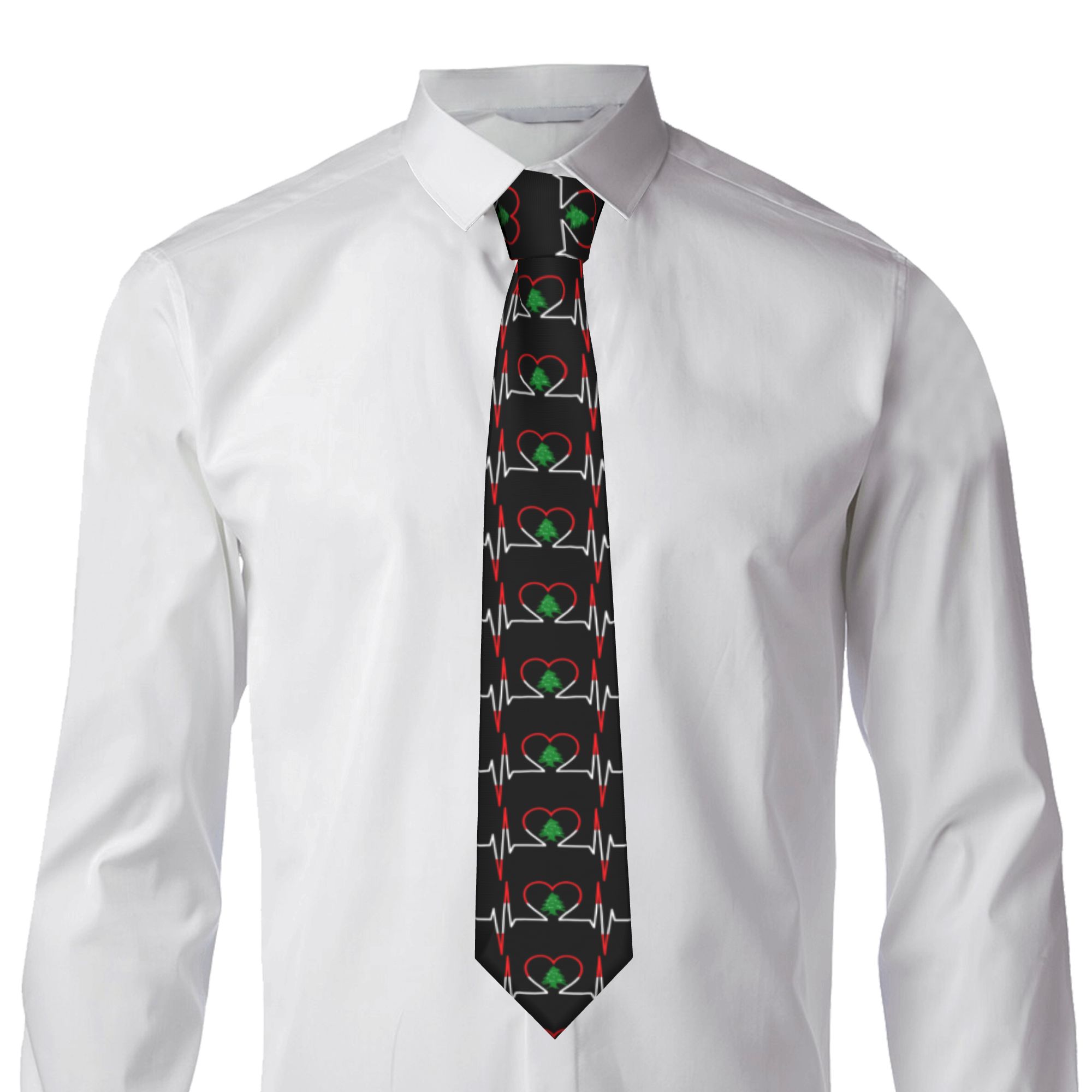 Corbata con diseño de latido c - Women Accessories Lebanon reseña y precio
