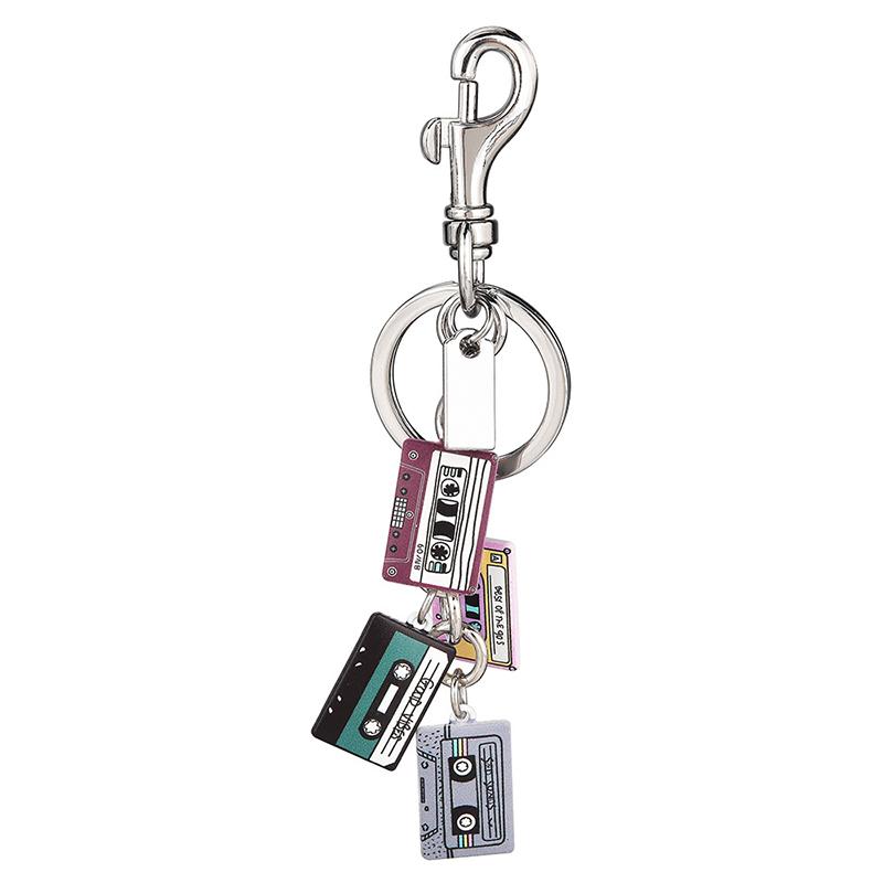 Llavero de cinta de casete vin - Women'S Accessories In The 80S reseña y precio
