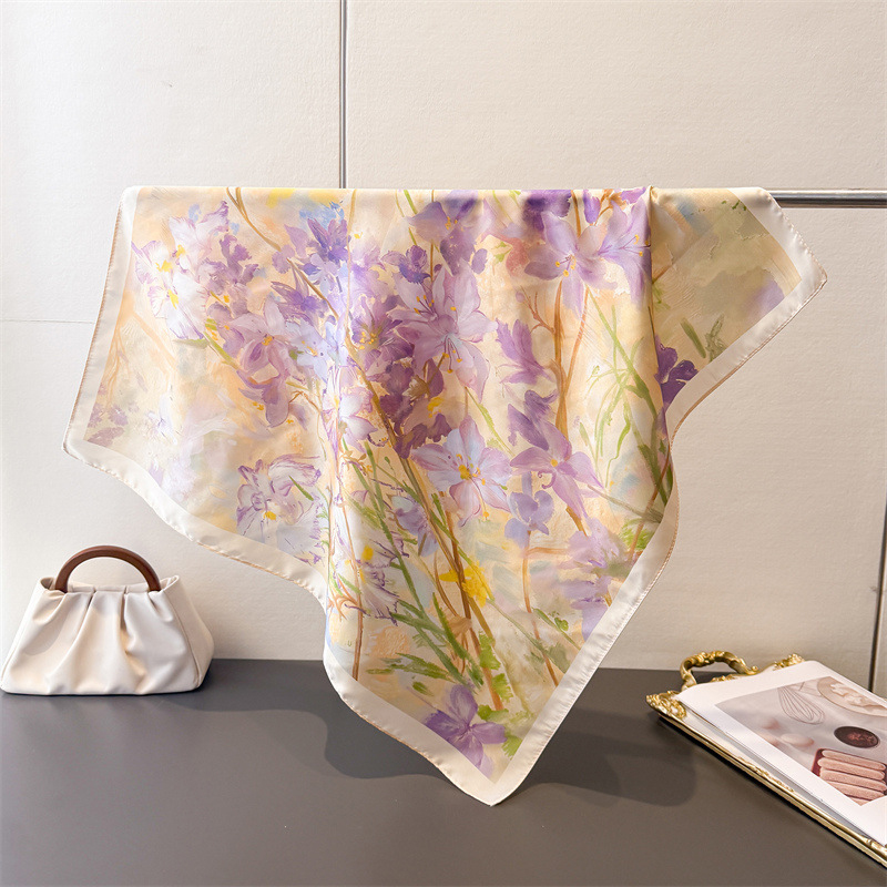 Nuevo Pañuelo Cuadrado de Seda - Women Accessories Brands reseña y precio