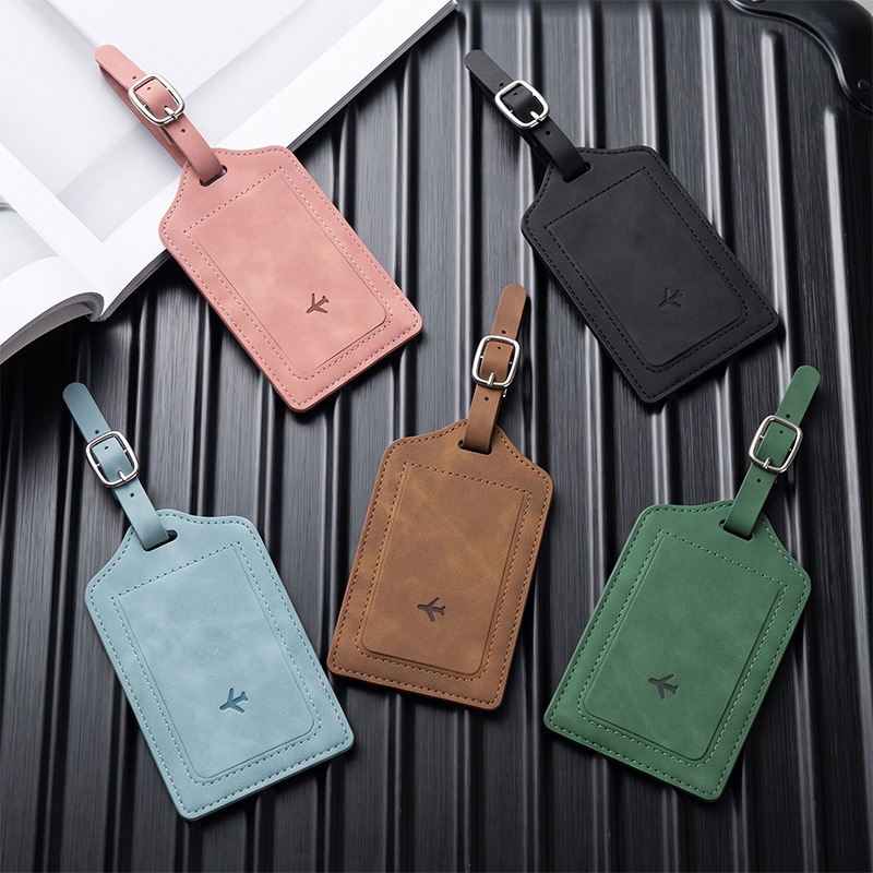 1 Etiqueta de Equipaje de Cuer - Women Accessories Name reseña y precio