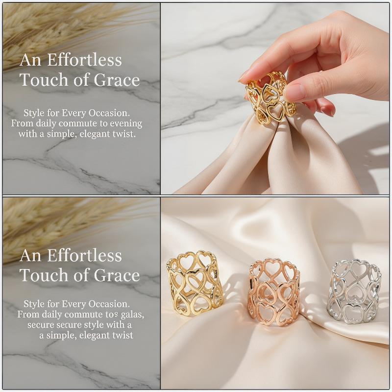 1/4 piezas de broches circular - Women'S Accessories Clothing reseña y precio