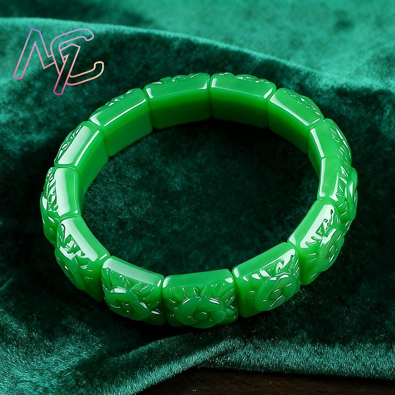 Pulsera de flor de Jade Real,  - Women Accessories Bracelet reseña y precio