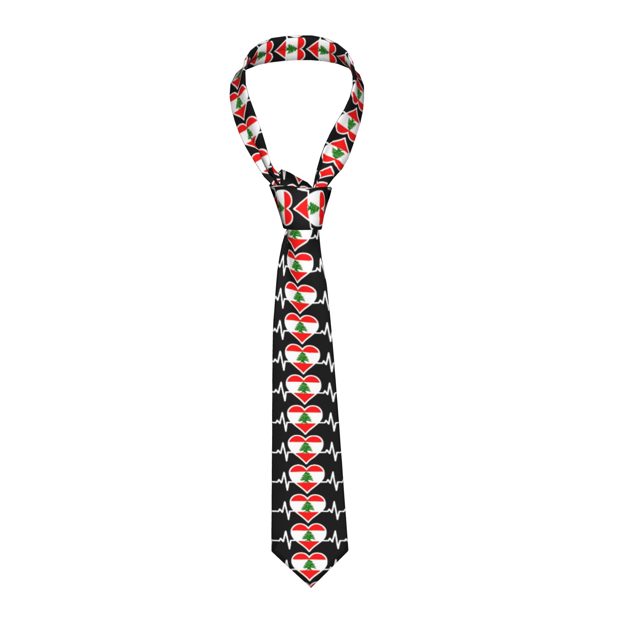 Corbata con la Bandera del Líb - Women Accessories Lebanon reseña y precio