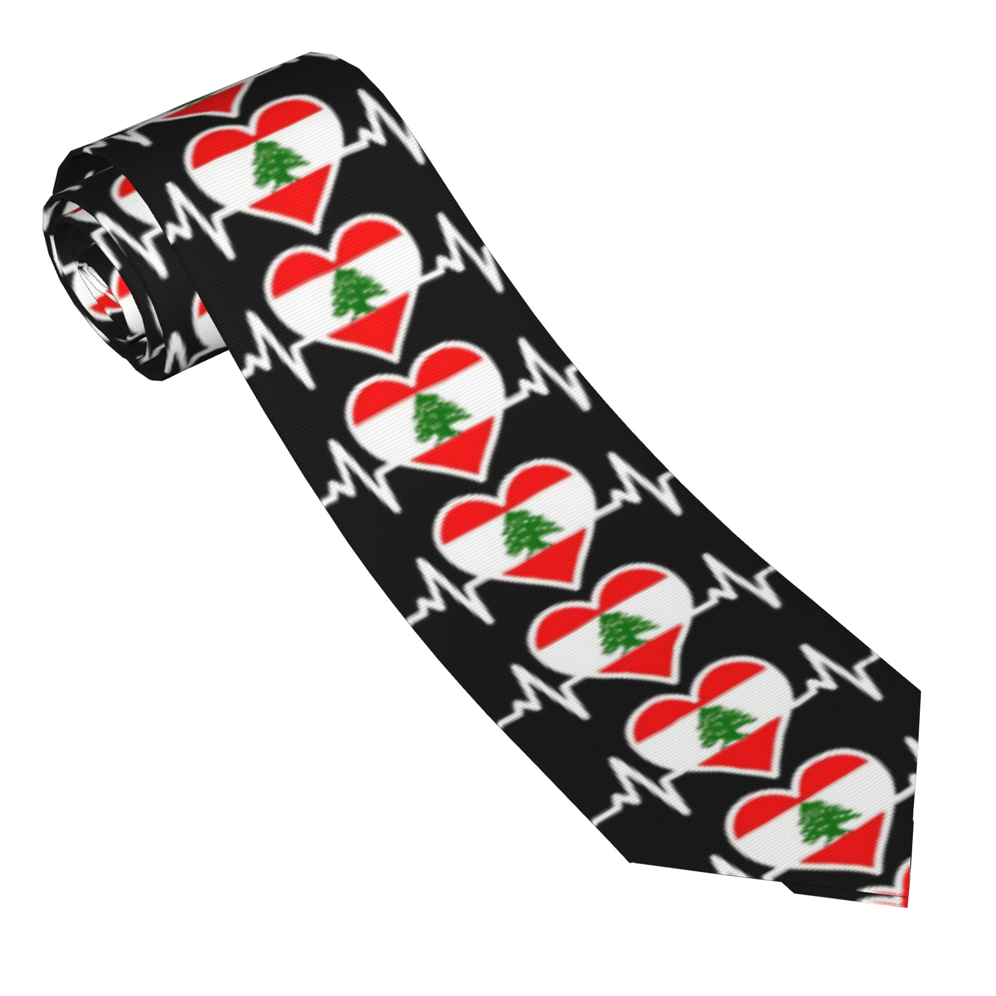 Corbata con la Bandera del Líb - Women Accessories Lebanon reseña y precio
