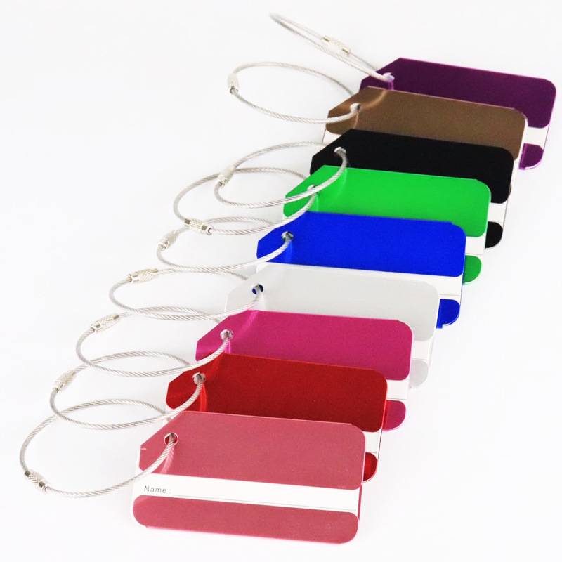Etiqueta de Equipaje de Alumin - Women Accessories Name reseña y precio