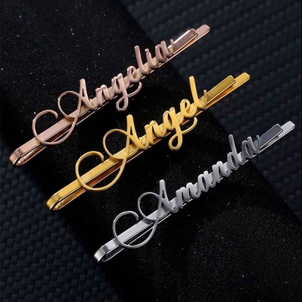 Pinzas para el pelo con nombre - Women Accessories Name reseña y precio